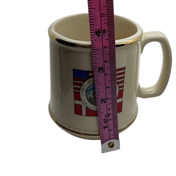 Julemand Event Coffee Mug Set of 2 Thule Air Base, Greenland 1989-1990 Vintage - Picture 9 of 10